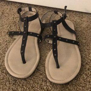 Black sandals